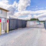 Exterior Gated Entrance at Bowman Plains Self Storage